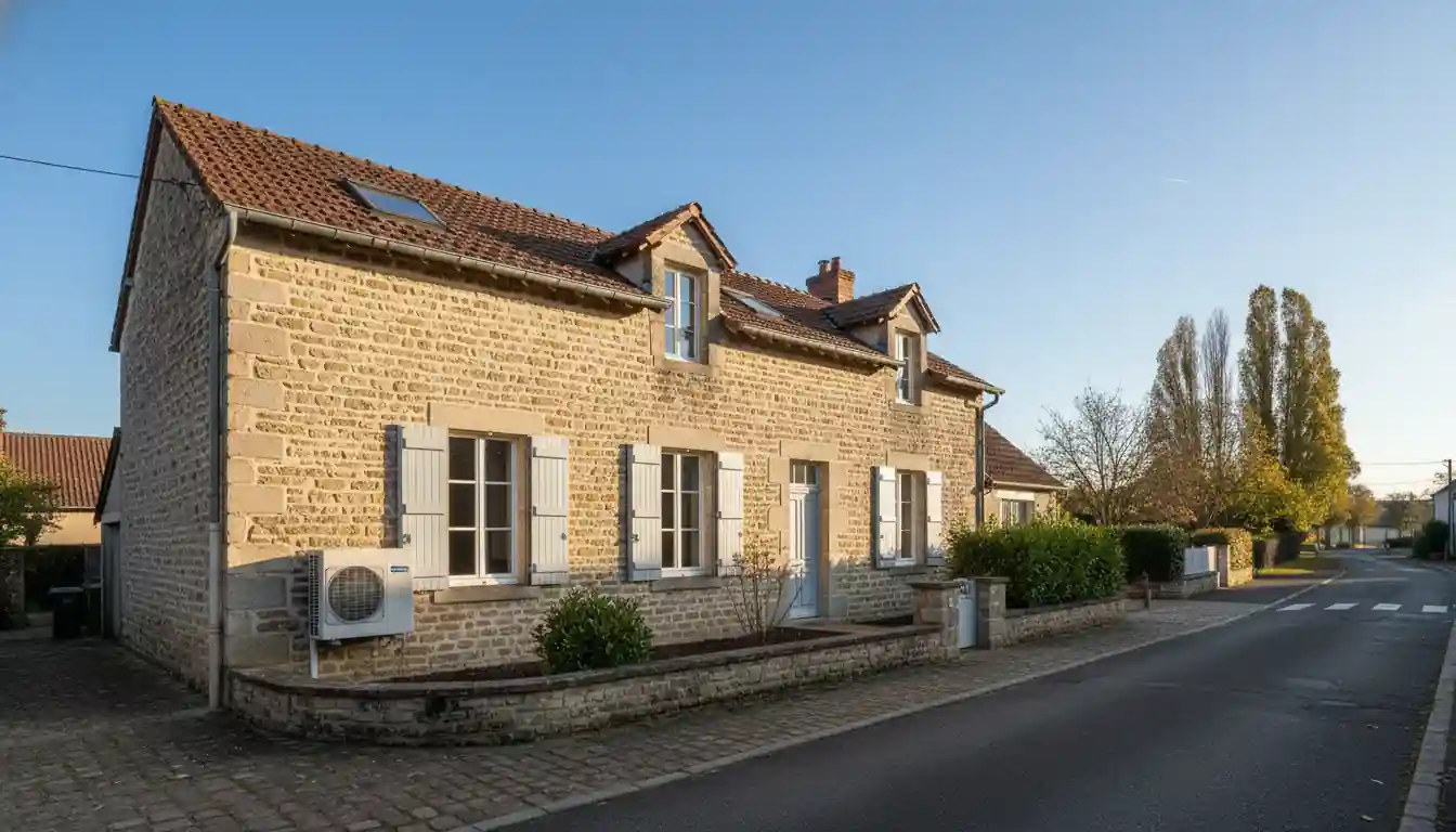 Installation de Pompe à Chaleur à Chaussin